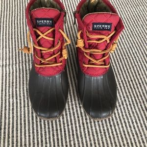 Sperry Duck Boots size 5